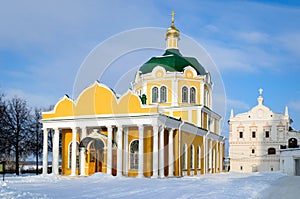 Cathedral church of the Nativity of Christ in Ryazan city, one of the main temples of the Ryazan metropolis.