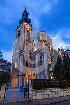 The Cathedral Church of the Nativity of the Theotokos in Sarajevo, Bosnia and Herzegovina