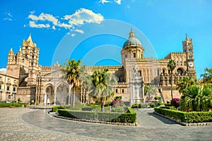 Cathedral church in Palermo. Sicily, Italy