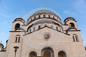 Cathedral Church of Saint Sava in city of Belgrade, Serbia