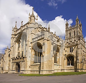 Cathedral city of gloucester gloucestershire england