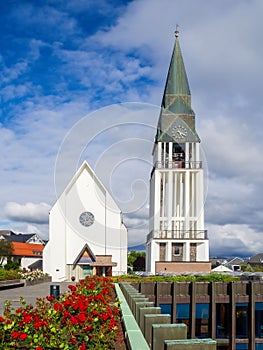 Cathedral in the city of Molde Norway