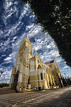 Cathedral city Santa Rita Do Passa Quatro, SÃ£o Paulo, Brazil - Church city Santa Rita Do Passa Quatro, SÃ£o Paulo, Brazil