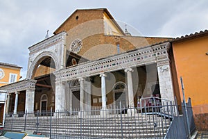 Cathedral of Civita Castellana. Lazio. Italy. photo