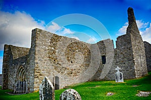 Cathedral, Clonmacnoise,, Ireland