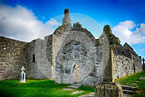 Cathedral, Clonmacnoise,, Ireland