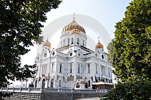 Cathedral of Crist The Savior in Moscow, Russian Federation