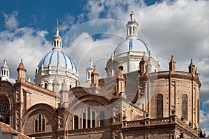 Cathedral of Cuenca, Ecuador photo