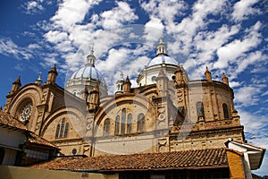 Cathedral In Cuenca, Ecuador photo