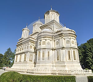 Cathedral of Curtea de Arges Monastery in Romania