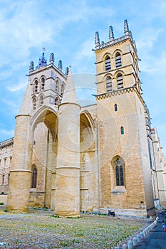 Cathedral de Saint Pierre in Montpellier, France