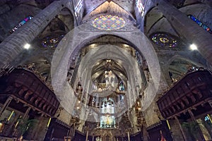 Cathedral de Santa Maria in Palma de Mallorca.