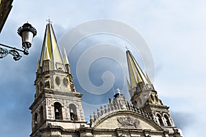 Cathedral detail in Guadalajara