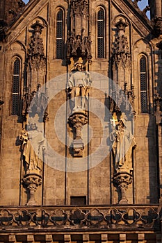 Cathedral detail in Olomouc