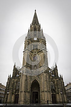 Cathedral of donostia