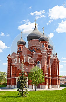 Cathedral of the Dormition (1902) in Tula city, Russia