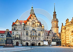 Cathedral in Dresden; Germany, Europe