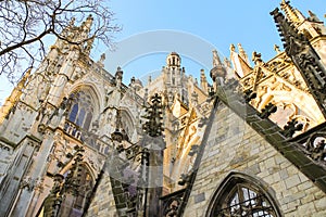 Cathedral in the Dutch city Den Bosch. The Netherlands