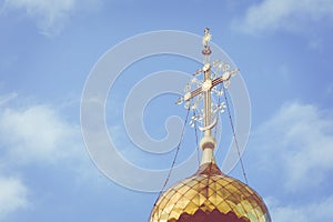 The Cathedral of the Epiphany of the Lord. Orthodox Church, Catholic Church. Irkutsk, Siberia, Russia