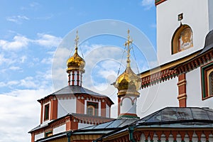 The Cathedral of the Epiphany of the Lord. Orthodox Church, Catholic Church. Irkutsk, Siberia, Russia