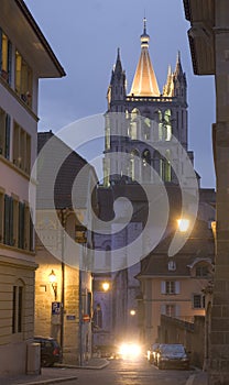 Cathedral in the evening