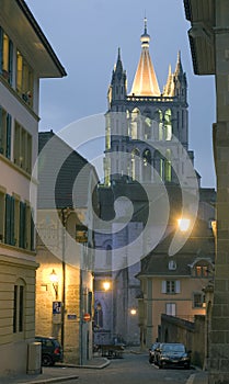 Cathedral in the evening