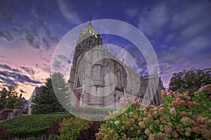 Cathedral during evening in Farmington Hills, Michigan