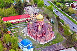 Cathedral of the Exaltation of Cross and Sorrow Church. Sorrowing convent. City of Nizhny Tagil. Russia