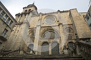 Cathedral Facade; Orense; Galicia