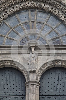 Cathedral Facade; Orense; Galicia