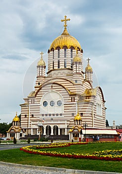 Cathedral in Fagaras is arhitectural landmark