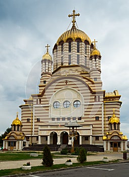 Cathedral in Fagaras is arhitectural landmark