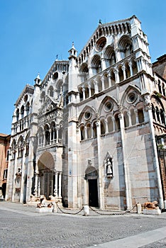 Cathedral of ferrara photo