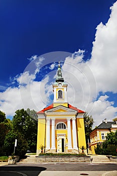 Cathedral in Frantiskovy Lazne, Czech Republic