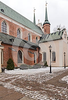 Cathedral in Gdansk Oliwa Poland