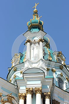 Cathedral with golden domes