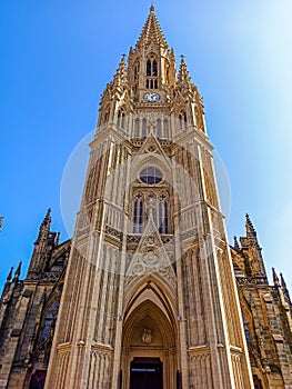 Cathedral of the Good Shepherd of San Sebastian Guipuzcoa, Basque Country, Spain