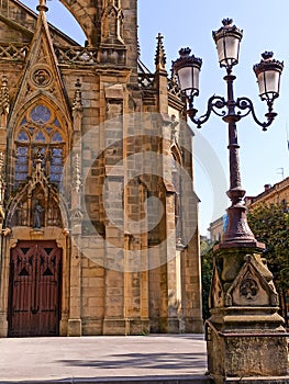 Cathedral of the Good Shepherd of San Sebastian Guipuzcoa, Basque Country, Spain