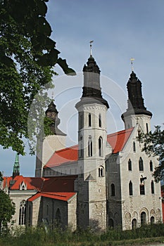 Cathedral from gotland visby