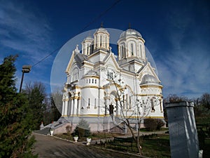 Cathedral Saint Nicholas Calafat with a blue sky