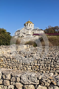 Cathedral in Hersones, Crimea