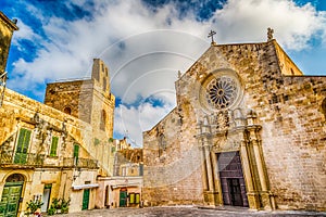 The Cathedral in historic center of Otranto