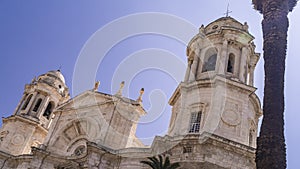 Cathedral of the Holy Cross in Cadiz, Andalusia, Spain photo