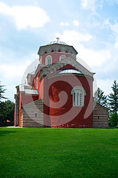 Cathedral of the Holy Dormition in the Zhicha monastery