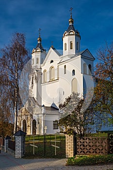 The Cathedral of Holy Martyrs Boris and Gleb in Novogrudok, Belarus