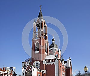 Cathedral of Holy Trinity in Shchyolkovo. Russia