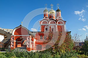 Cathedral of the icon of the Mother of God the Sign in Moscow, Russia