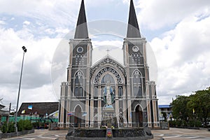 Cathedral of the Immaculate Conception in Chantaburi Thailand