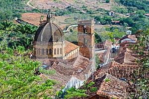 Cathedral Inmaculada Concepcion in Barichara village