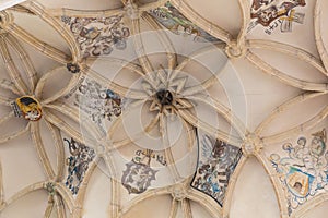 Cathedral interior, Kutna Hora, Unesco heritage site, Central Bohemia, Czech Republic